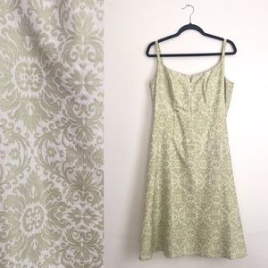 Watters & Watters Damask Print Party Dress